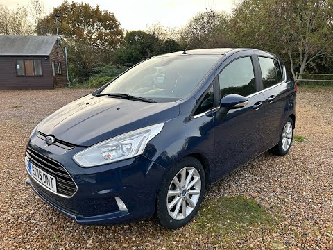 Review and Walk around of the 2013 Ford B-MAX Titanium 1.6 TDCI