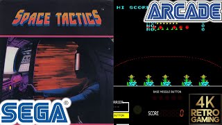 Space Tactics Arcade ( Sega 1980 ) 4k Gameplay