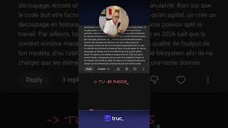 Ma réponse a un commentaire sur BMAD