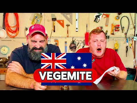 Trying Vegemite!