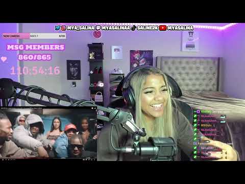 Mya Salina REACTS to Kyle Richh x Jenn Carter x TaTa (41) - On Gang(Official Music Video)