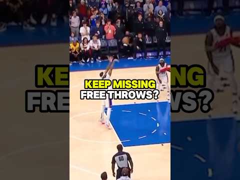 Keep missing free throws in your basketball game? Do this to fix that!