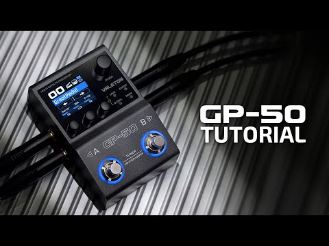 Valeton Gp-50 Multi-Effects Processor SnapTone IR Loader