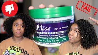The Humidity ATE me UP | The Mane Choice Type 4 Leaf Clover Styling Cream