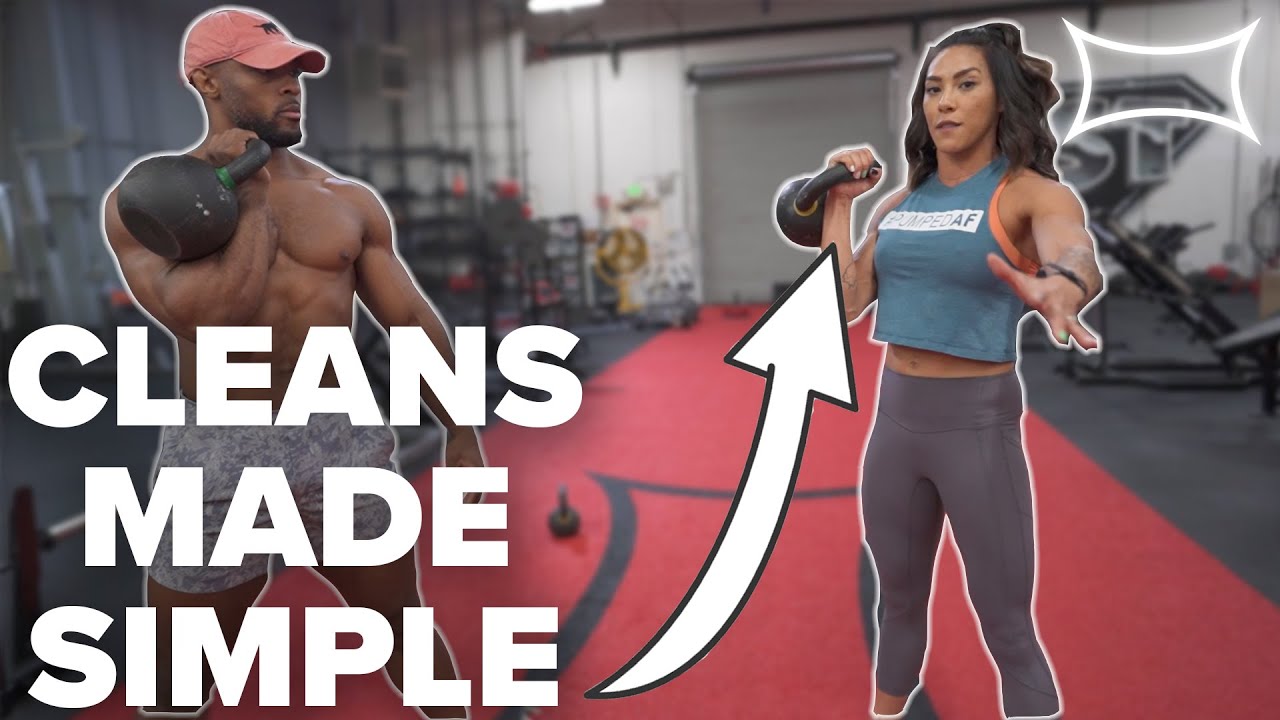 Kettlebell Cleans Made SIMPLE w/ Hannah Eden - YouTube