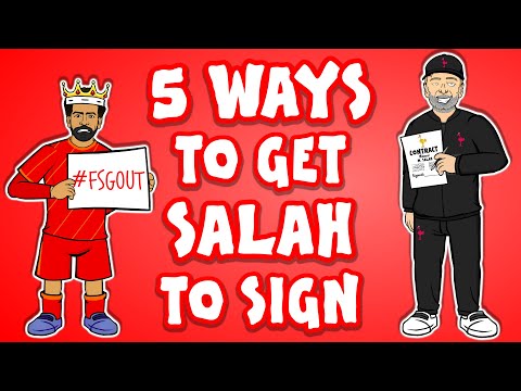 ✍️5 Ways To Get Mo Salah to Sign A New Contract✍️
