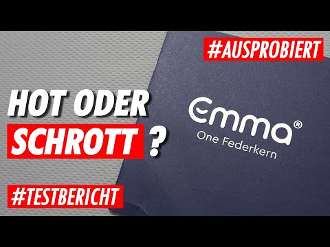 Emma One FEDERKERN Testsieger-Matratze 👉 Kritischer Erfahrungsbericht (TEIL 1)
