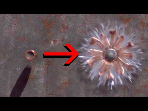 Bullets vs Steel at 800,000 FPS – The Slow Mo Guys