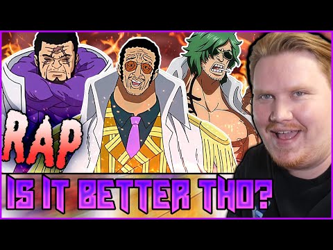 DEAN REACTS TO Kizaru, Fujitora & Ryokugyu Rap | "Admirals II" - Shwabadi ft. Rustage & Connor Quest