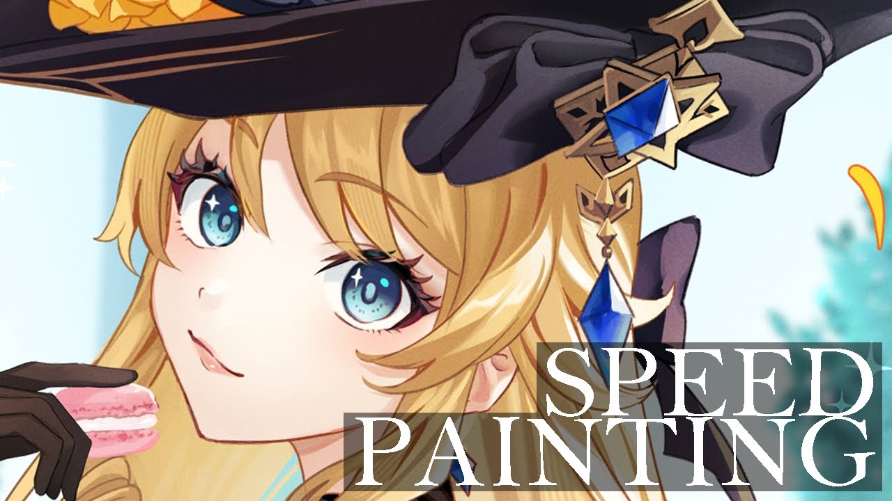 【イラストメイキング】原神/Genshin Impact- ナヴィア 【Speed Painting】