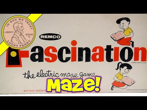 Fascination Electric Maze Game By Remco, Upset the Pylon? 