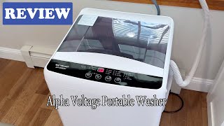 NEW 2025 Alpha Voltage 1 cu. ft. Portable Washing Machine Review - See Before You Buy