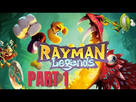 Rayman Legends [PS4] - Part 1 (Walkthrough/Gameplay)