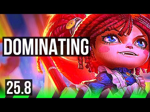 POPPY vs GRAVES (JGL) | Dominating | KR Master | 25.8