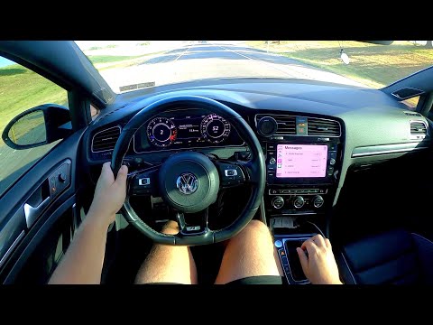 Get a MANUAL Golf R while you can! - 2019 Volkswagen Golf R (6-speed manual) - POV Review