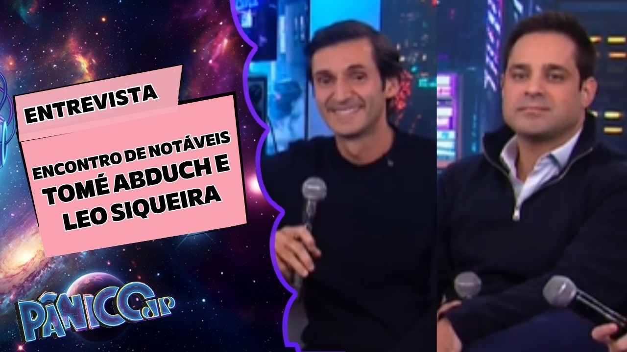 TOMÉ ABDUCH E LEO SIQUEIRA EXPÕE NARRATIVAS DA ESQUERDA! CONFIRA NA ÍNTEGRA