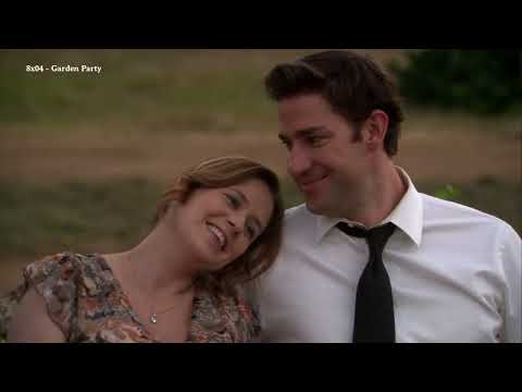 Every Jim and Pam Kiss on The Office US