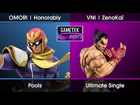 Gametek Night 2023.07 - Honorably (Captain Falcon) Vs. ZenoKaï (Kazuya) SSBU Ultimate Tournament
