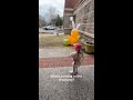 St. Jude patient Delta is so excited for dad ❤️