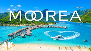 Moorea 4K - Emerald Waters, Lush Green Peaks & Breathtaking Views - VIDEO 4K UHD
