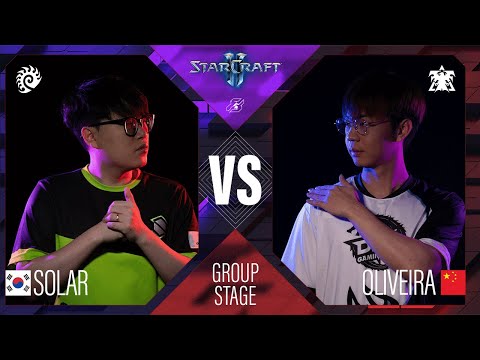 Solar vs. Oliveira // Gamers8 featuring StarCraft // Group Stage