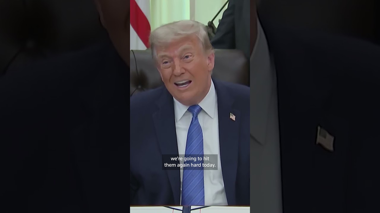 Video | Trump on Iran: We're going to be attacking them 'very hard'