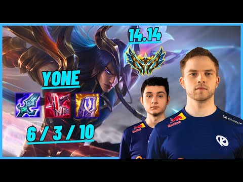 KCB ABBEDAGGE: YONE VS BKR CZEKOLAD: TRISTANA (MID) - EUW CHALLENGER - PATCH 14.14