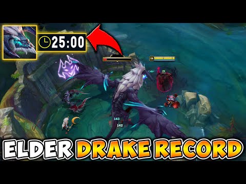 WE BROKE THE WORLD RECORD FOR FASTEST ELDER DRAGON! (25 MINUTE ELDER WTF?)