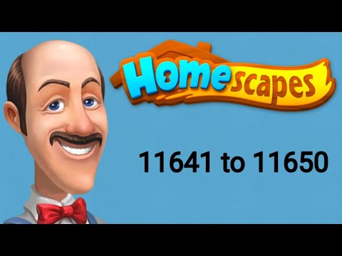 Homescapes || level 11641 to 11650