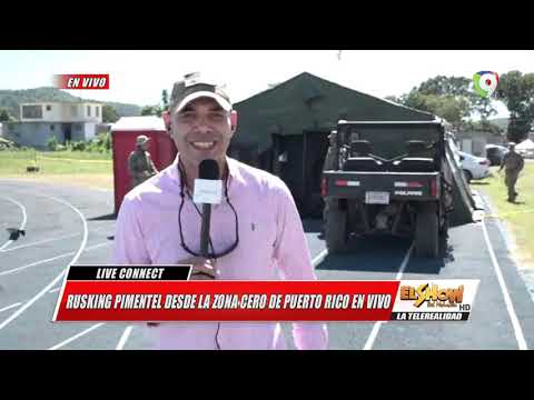 Special broadcast from Puerto Rico with Rusking Pimentel for The Midday Show