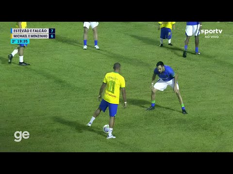 Craques em Ação: Falcão, Denilson Show, Estevão no Jogo Beneficente do Ano!