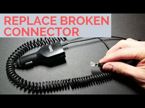 How to Replace RJ11 (Phone) Connector on a Radar Detector