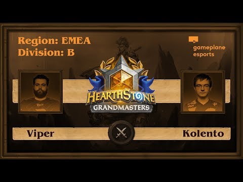 [RU] Viper vs Kolento | Неделя 6 День 3 | 2020 Grandmasters Season 1 (24 мая 2020)