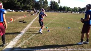 Throwing Mechanics QB Drills Mt SAC Coach Ryan O'Hara