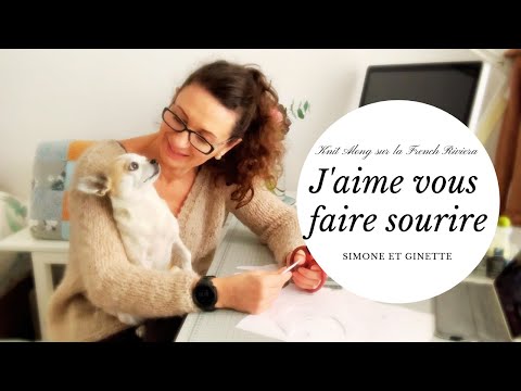 Vlog Knit Along sur la French Riviera - octobre 2021 by Simone et Ginette