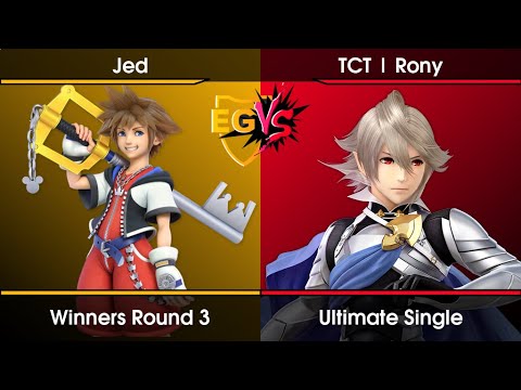 EGVS Weekly #77 Winners Round 3 - Jed (Sora) Vs. TCT | Rony (Corrin) SSBU Ultimate Tournament