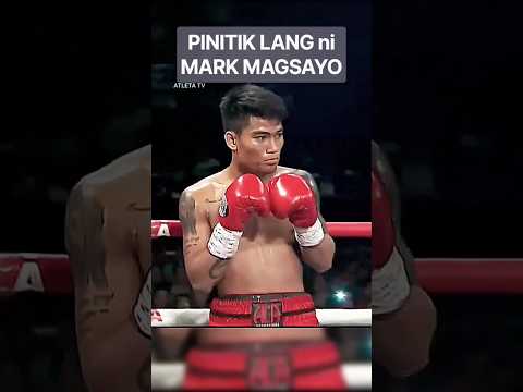 LAKAS NI MAGSAYO KALABAN NAWALA SA SARILI😱 #boxing