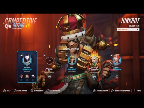 [xBalenciii] - Overwatch 2 Competitive Junkrat Gameplay No Commentary) (Ps5) (1080p 60