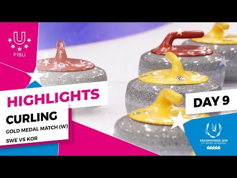 Highlights day 9 I Curling Gold Medal Women SWE vs KOR | Winter Universiade 2019