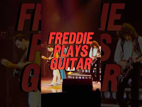 Thumbnail for Can Freddie Mercury (QUEEN) play guitar? 🧐🎸 #freddiemercury #queen #guitarist #brianmay by Concert, R.E.M., John Deacon, Queen, The Band, Roger Taylor, Somebody to Love, David Bowie, Freddie Mercury, Songwriter