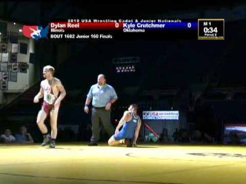 Junior Greco-Roman Finals 160 pounds - Dylan Reel vs. Kyle Crutchmer