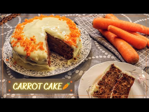 ΤΟ ΚΑΛΥΤΕΡΟ CARROT CAKE || NIKOLETA BAZIGOU