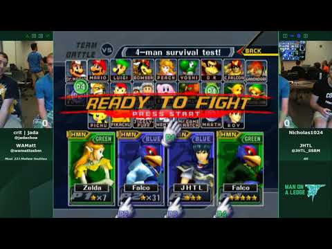 MOAL 223 | crit | jada and WAMatt (Green) vs JHTL and Nicholas1024 (Blue) | Round Robin Doubles