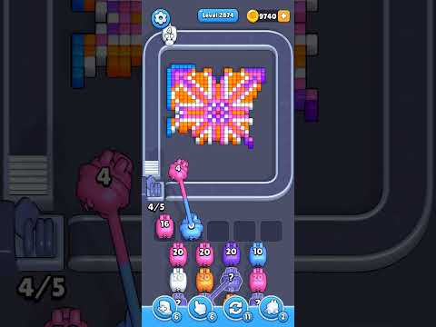 Guide du Niveau 2874 de Pixel Flow