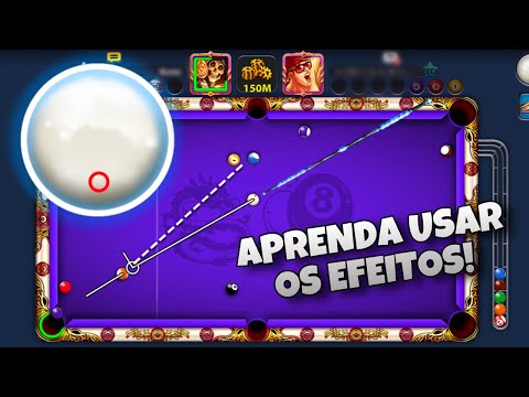 APRENDA COMO USAR EFEITOS NO 8 BALL POOL!  ( VIRE UM JOGADOR PROFISSIONAL )