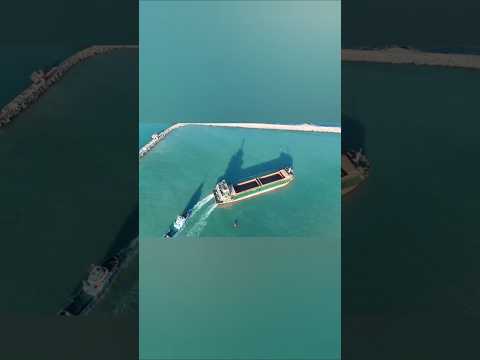 Primeira manobra no Porto do Piauí, em Luís Correia. Área foi considerada de praticagem obrigatória.