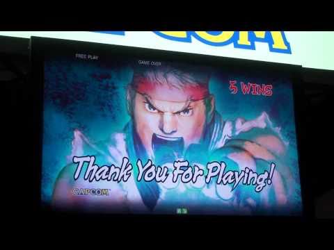Super Street Fighter 4 Tougeki Arcade Version Locktest - Yang vs Gouki