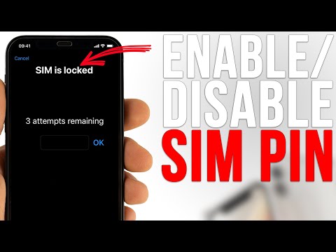 How to Enable and Disable SIM PIN from Any Carrier on iPhone [2023]