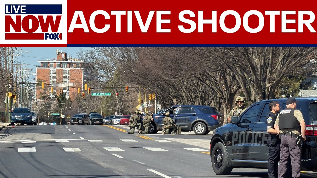 2 officers shot in Baltimore active shooter incident