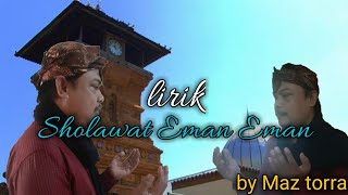 Download lagu Lirik syair Jawa  Eman..Eman temen VOC Ali Sadikin ( cover #maztorra  ) mp3